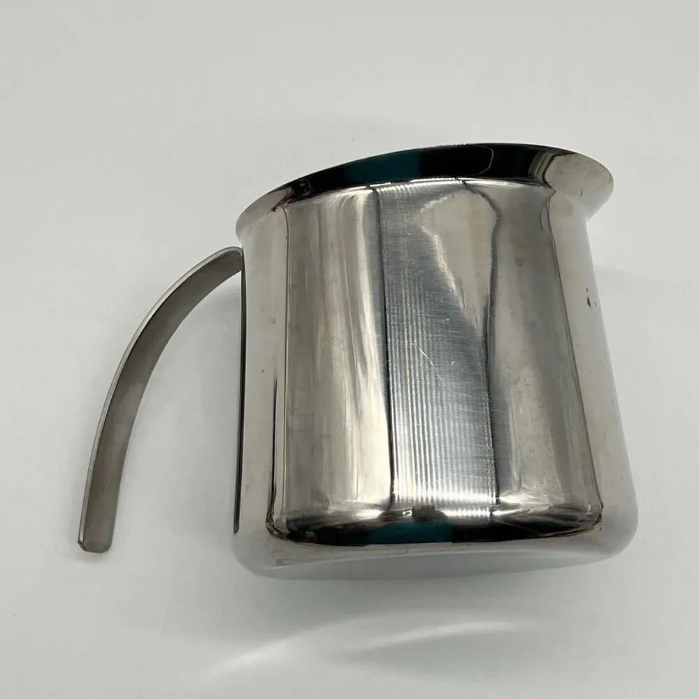 Krups Coffee 18-8 Stainless Steel Milk Frothing 12 oz Pitcher Creamer